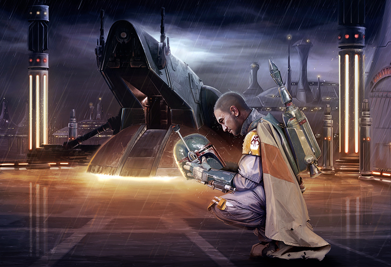 Illustration for article titled George Lucas is Darth Vader and more, in Celebration Europe's Art Show